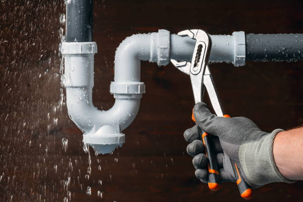 Professional Sewer Line Repair technician working in Leesburg, VA